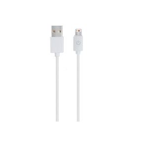 RealPower Lade/Datenkabel lightning 1m weiß MFI-certified