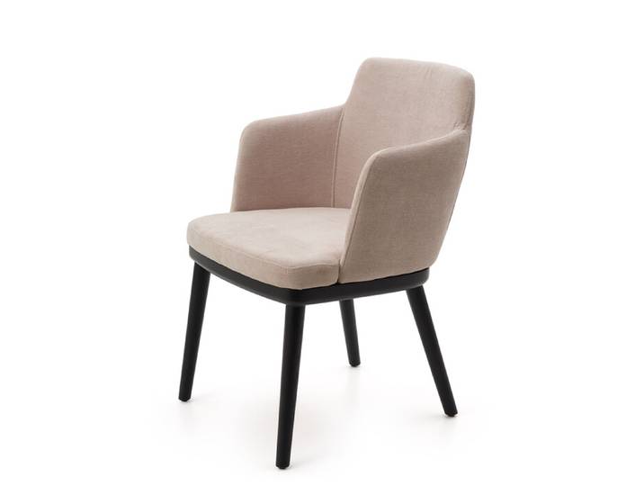 Armlehnstuhl Lynn beige, 54x83x62 cm