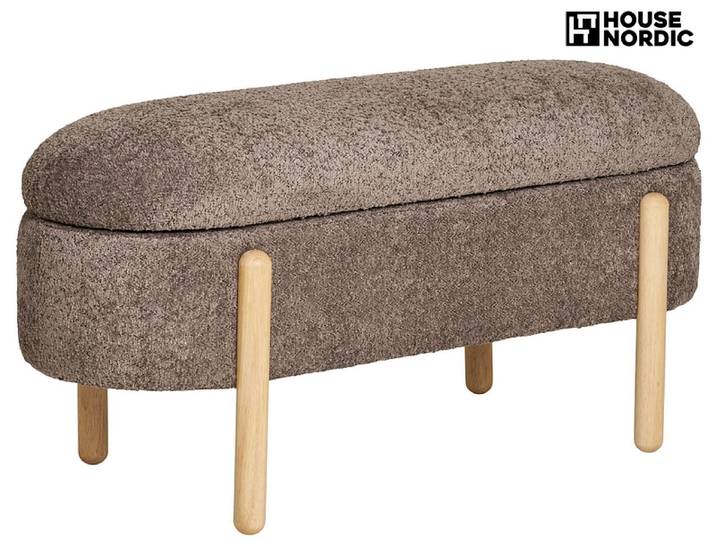 Sitzbank HOUSE NORDIC BRANCA Polyester braun