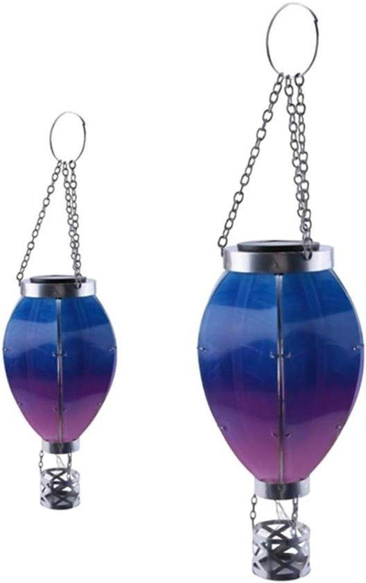 Meerkleurige Zonne-energie Lamp voor Decoratieve Buitenverlichting op Tuin, Terras of Balcon
