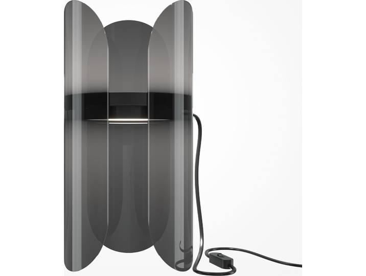Maytoni Insight LED Tischleuchte, Tischlampe 6W Schwarz Warmweiss