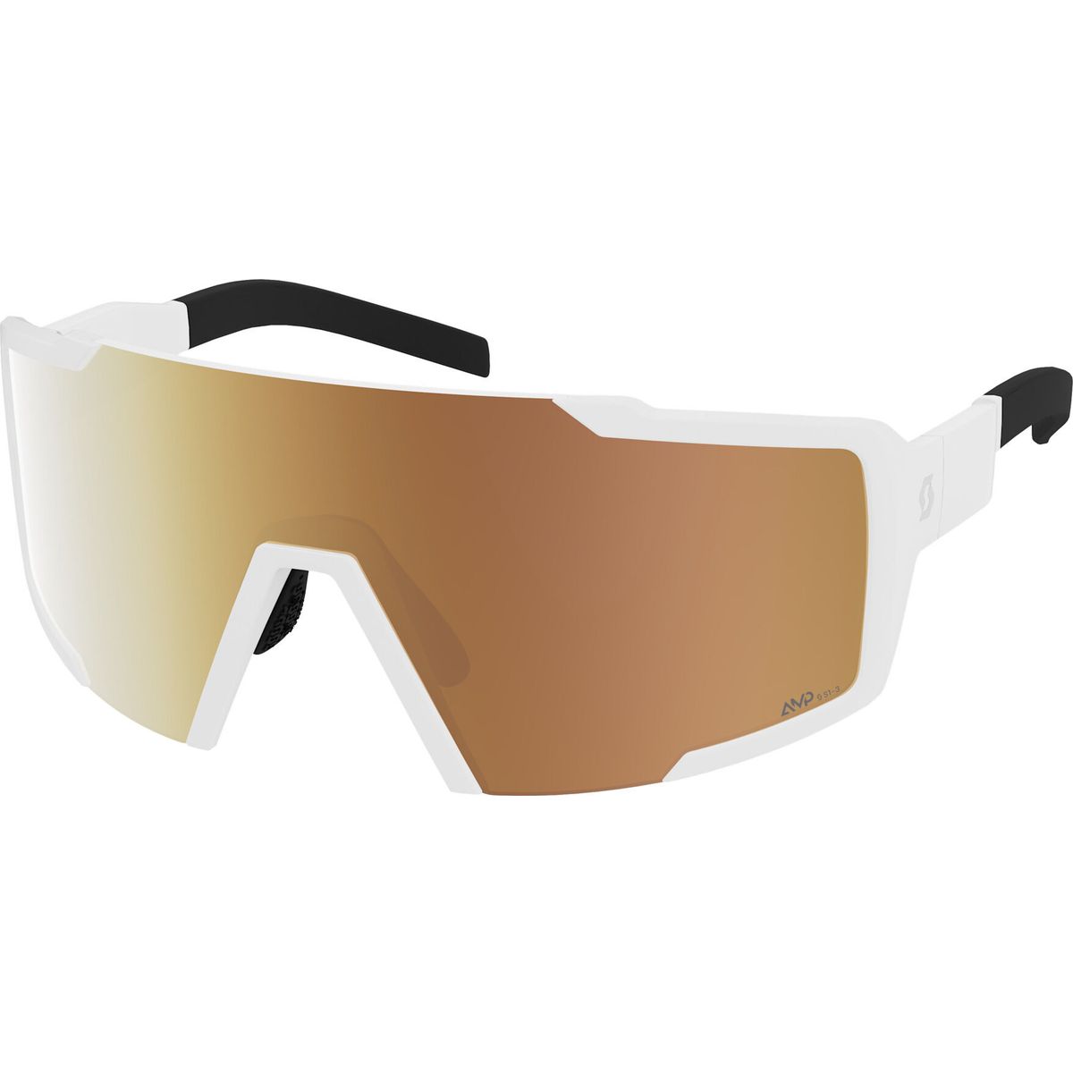 Scott Sunglasses Shield LS white matt / amp ls gold chrome s1-3 (0196) 2753790196374