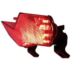 HIGHSIDER smart LED Rücklicht Schwarz Kawasaki Style, E-geprüft (1Stck)