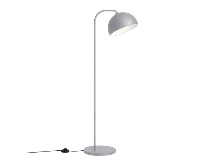 Lampadaire en métal Yaka - 51 x 51 cm - Gris