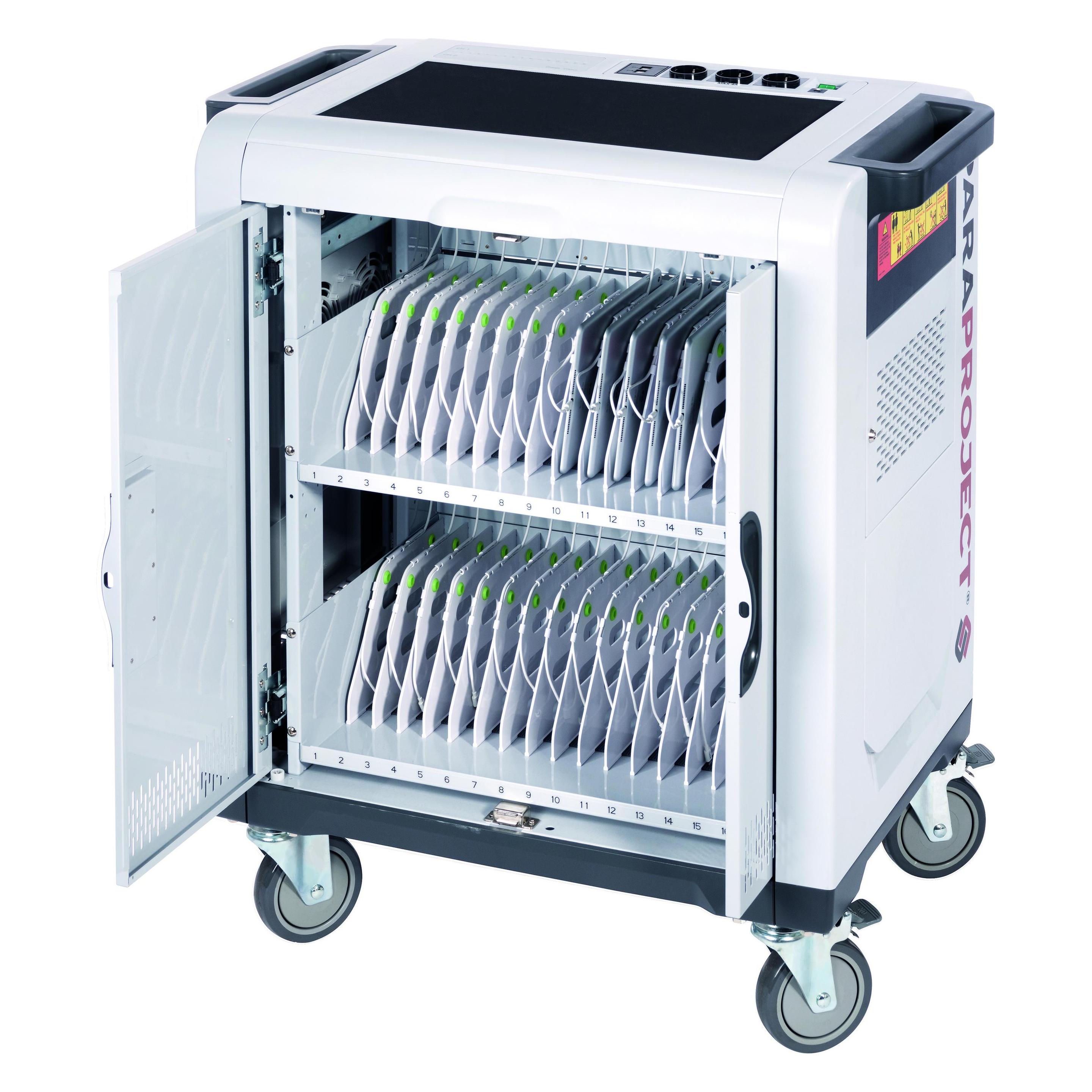 Parat Paraproject Trolley i32 für bis zu 32 Android Tablets, ohne Kabel (832.530-999)