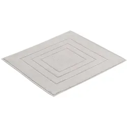 Vossen Badteppich Calypso Feeling 60 x cm Baumwolle Grau Hellgrau