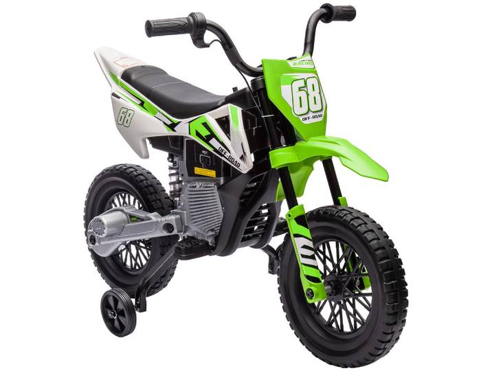 Aiyaplay Elektromotorrad, Grün, Metall, 56x70x107 cm, unisex, Freizeit & Co, Gartenspielzeug, Kinder-Elektrofahrzeuge