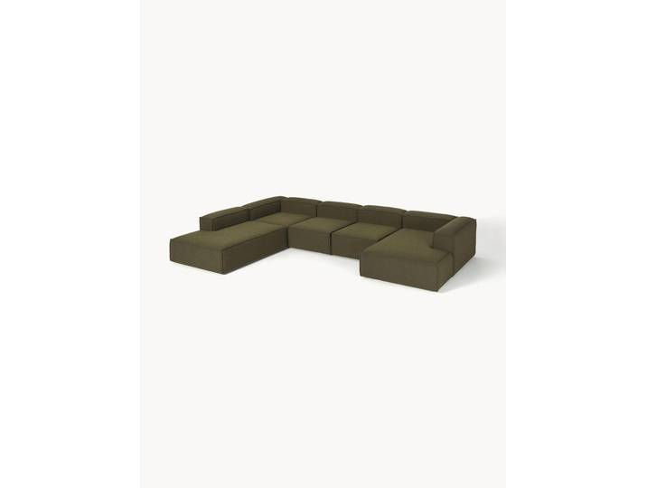 Canapé modulable XL en bouclette Lennon