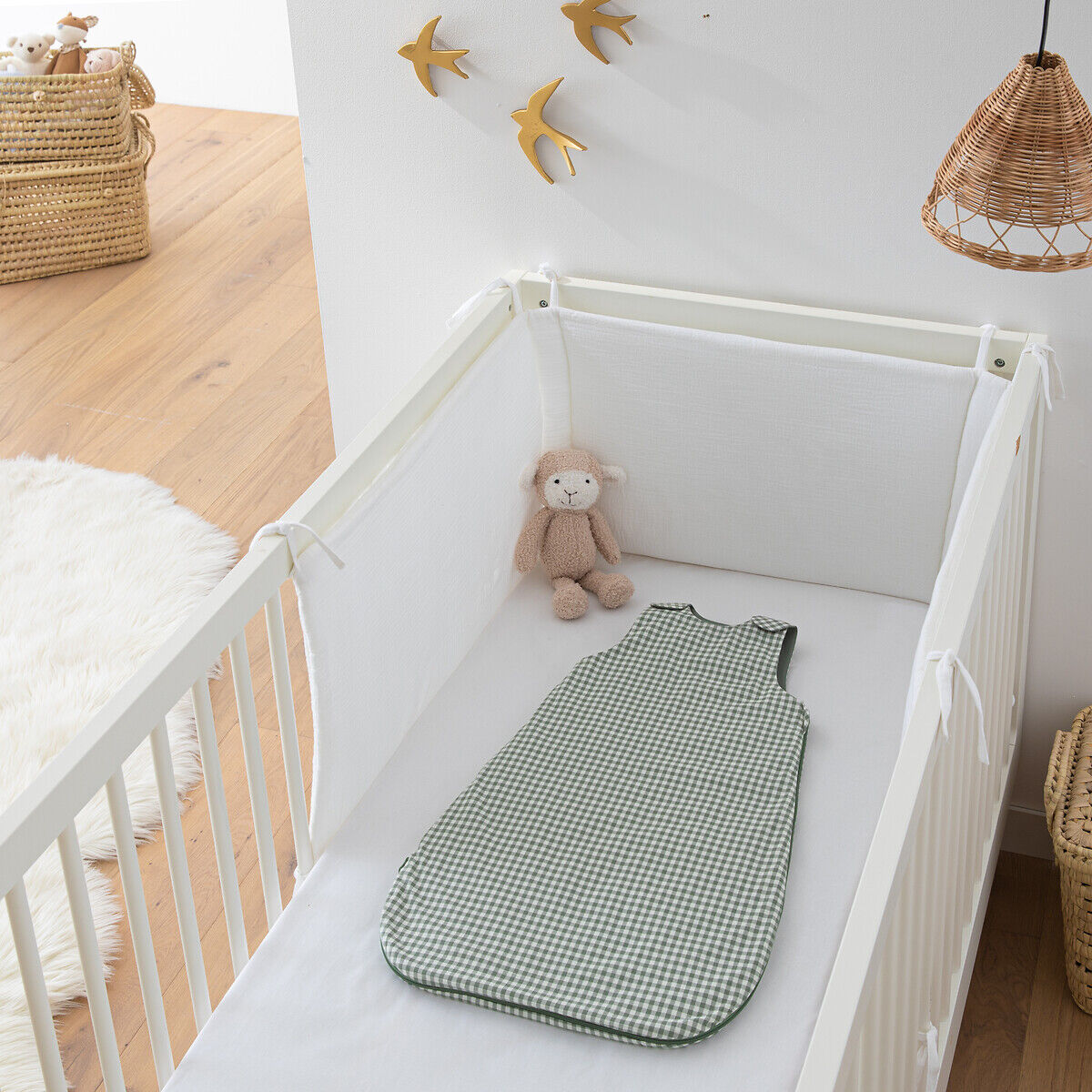 LA REDOUTE INTERIEURS Gigoteuse été en coton, Tiny Vichy