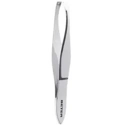 Beter Chrome Plated Straight Tip Tweezers