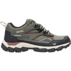 Regatta, Damen, Wanderschuhe, Holcombe III (36), Rot, Grün