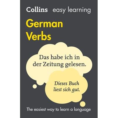 Easy Learning German Verbs, Taschenbuch von Collins Dictionaries, Collins Learning, 978-0-00-815842-2