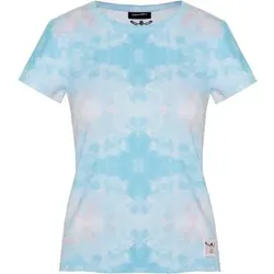 CHIEMSEE Shirt in feiner Ribstruktur, Größe S in Blau 134307