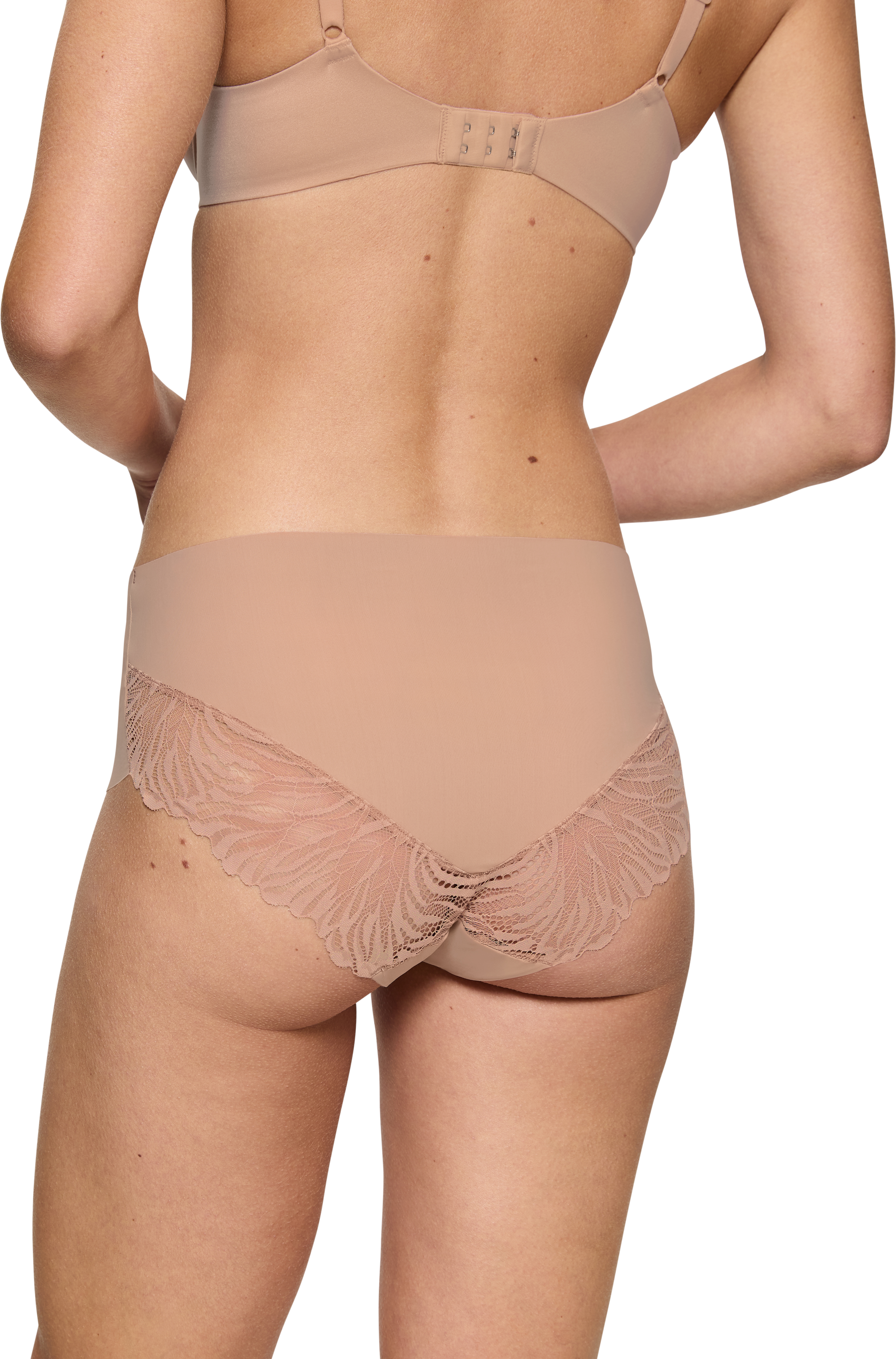 Triumph "Pretty Micro Maxi" nahtlos neutral beige S, Microfaser