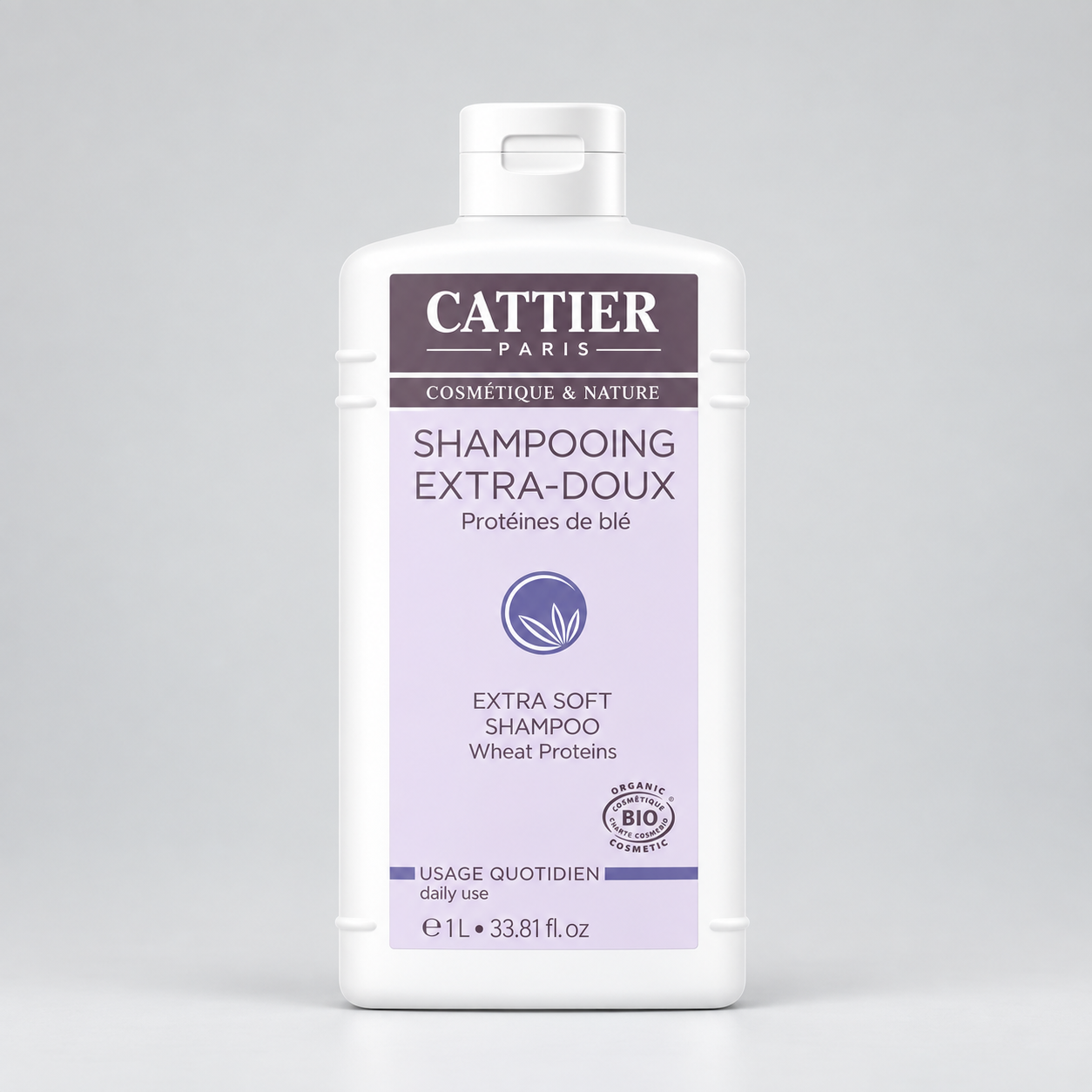 Cattier Champu Extra Suave para Uso Diario 1lt