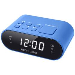 Muse M-10 BL Radiowecker UKW, FM UKW Weckfunktion Blau