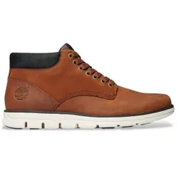 Timberland für Herren. TB0A13EE2141 Bradstreet Chukka Leder High Heels dunkelbraun (47.5), Wohnung, Schnürsenkel, Lässig