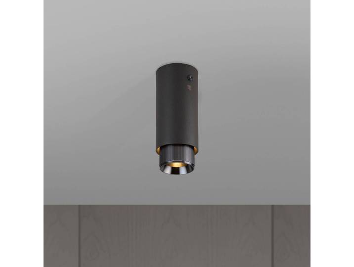 Buster + Punch Exhaust Surface fix grafit/gunmetal Surface, dimmbar, schwarz, für Flurbereich, Edelstahl, Modern, Strahler