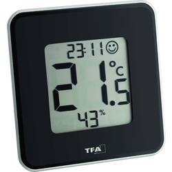 TFA Dostmann Style Thermo-/Hygrometer Schwarz 30.5021.01