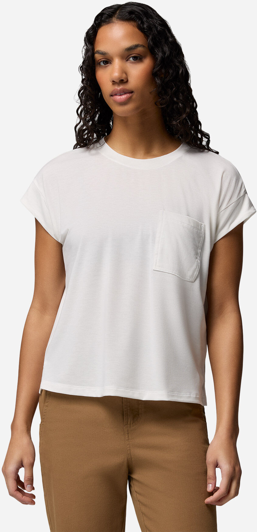 Columbia Daniela Falls W - T-shirt - Donna - Bianco L