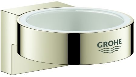 Grohe Selection Halter 41027BE0 nickel poliert, für Glas und, Seifenspender