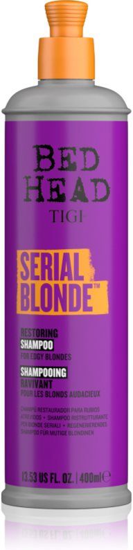 TIGI Serial Blonde Restoring Shampoo erneuerndes Shampoo für blonde Haare 400 ml