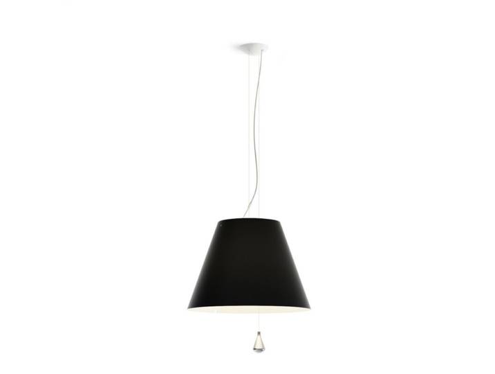 Luceplan Pendelleuchte Lady Costanza - Schwarz (black) Minimalis