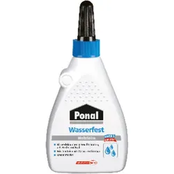 Super 3 PVAc Holzleim weiß wasserfest, alterungsbeständig 120gr Flasche - weiß