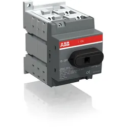 ABB OTDC25F4 DC-Lasttrennschalter 4-polig 25 A, mit schwarzem Knebelgriff 1SCA121462R1001
