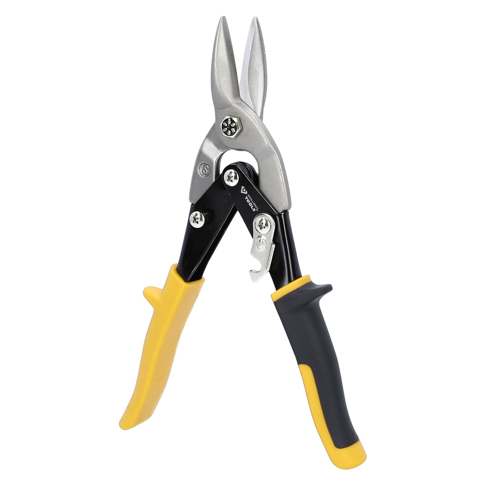 Brilliant Tools Hebel-Blechdurchgangsschere, gerader Schnitt (250 mm) (BT067202)