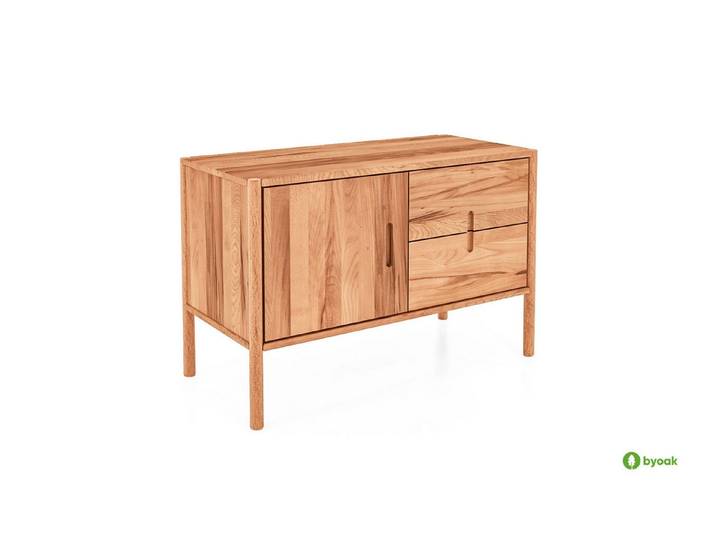 byoak Kommode POLA aus Massivholz, Naturgeölt