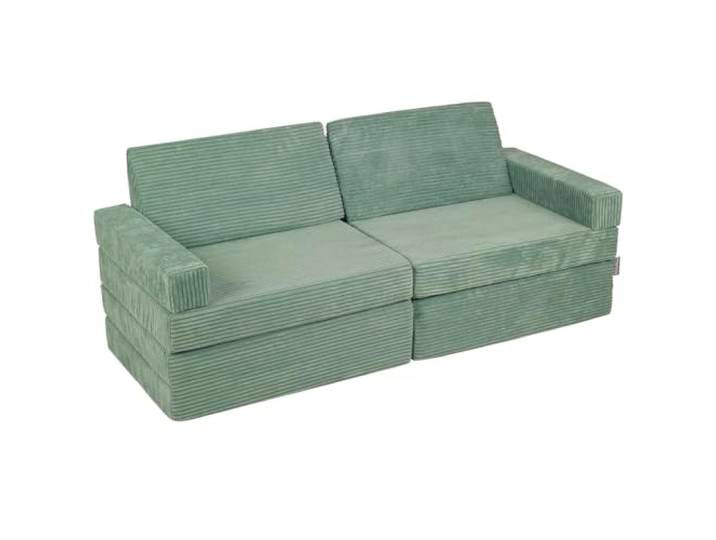 KiddyMoon Kindersofa aus Schaumstoff, Spielsofa für Kinder, Kindersessel, Sofa fürs Kinderzimmer, Kindercouch, Faltmatratze