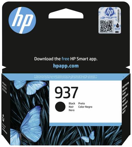 HP Druckerpatrone 937 Original Schwarz 4S6W5NE#CE1