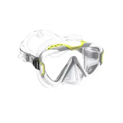 Mares Pure Wire - Tauchmaske - gelb/klar