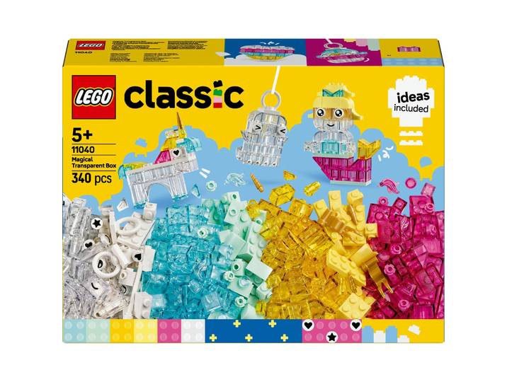 LEGO Ninjago La boîte de briques transparentes magiques 11040 LEGO