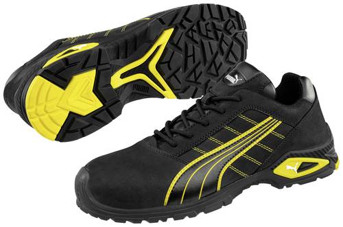 PUMA Amsterdam Low 642710-42 Sicherheitsschuh S3 Schuhgröße (EU): 42 Schwarz, Gelb 1 Paar