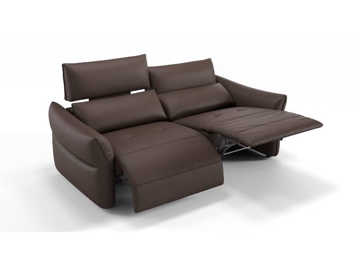Leder Sofa PERUGIA 3-Sitzer Relaxcouch Luxus Polstergarnitur