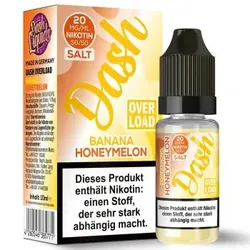 Dash Overload Banana Honeymelon NicSalt Liquid 10ml / 20mg