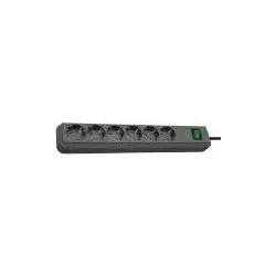 Brennenstuhl Eco-Line Schwarz 6 AC-Ausgänge 1,5 m
