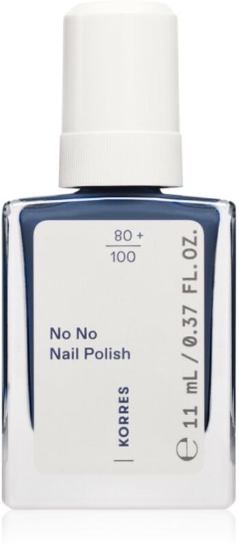 Korres No No Nail Polish nourishing nail varnish shade 78 Aegan Sea 11 ml