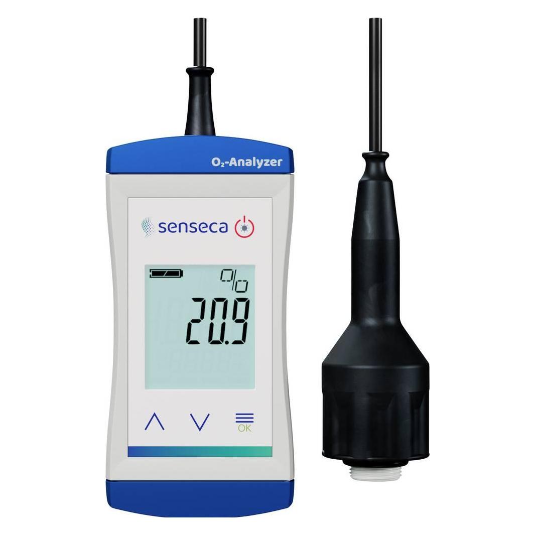 Senseca ECO 410-MAX Sauerstoff-Messgerät 0 - 100% Externer Sensor (Gas Messgerät, Sauerstoffmessgerät) (486767)