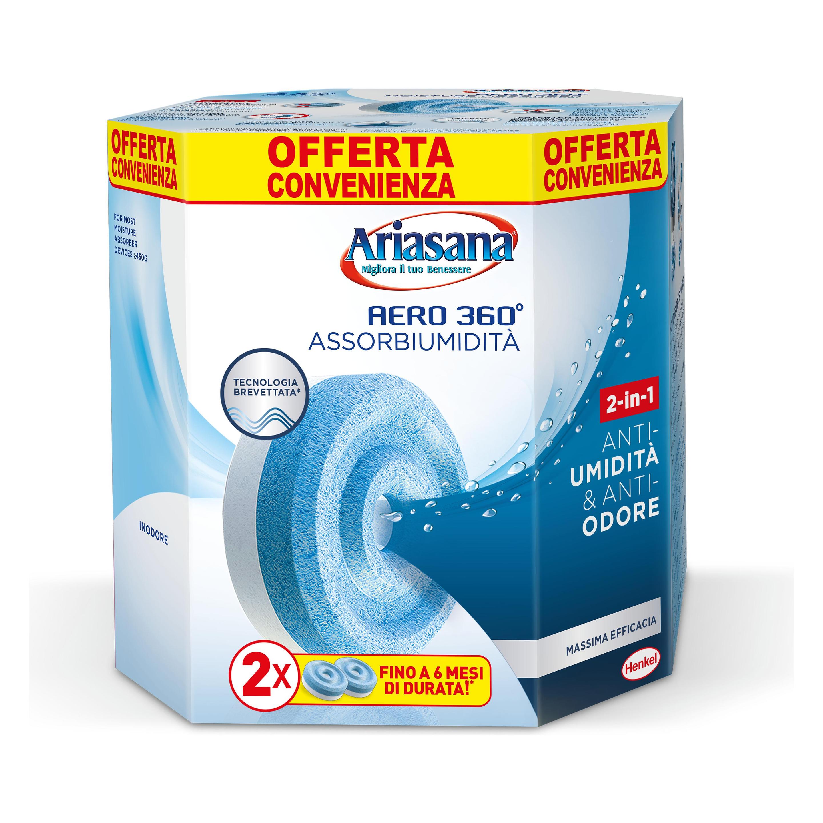 Henkel Ariasana Moisture Absorber Aero 360° Tab (2x) (1510012)