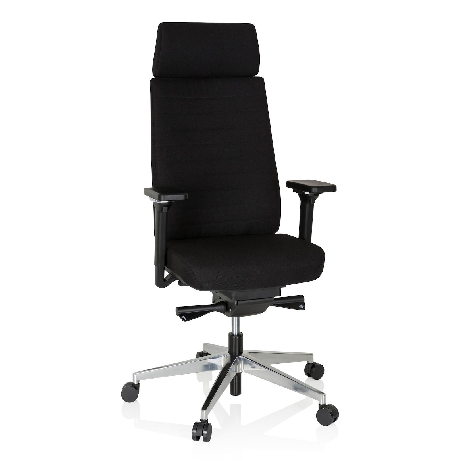 hjh OFFICE Profi Bürostuhl MOVE-TEC PRO 3D Stoff mit Armlehnen (höhenverstellbar)