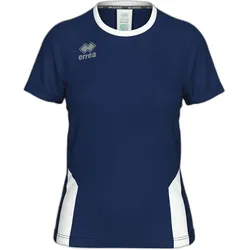 Errea, Damen, Sportshirt, Remy (S), Blau, Weiss