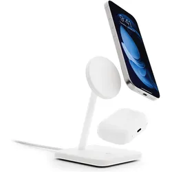 TwelveSouth HiRise 2 Deluxe (Qi2) (15 W), Wireless Charger, Weiss