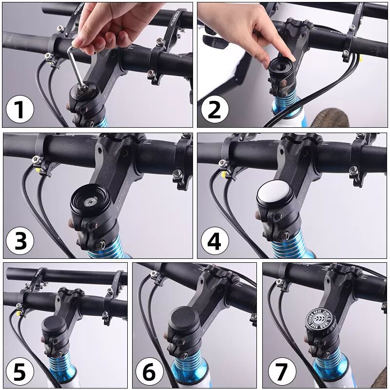 INF Support AirTag pour vélo, capuchon supérieur antivol pour casque de vélo