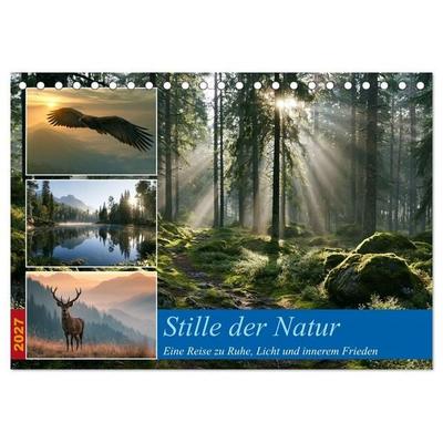 Stille der Natur (Tischkalender 2027 DIN A5 quer), CALVENDO Monatskalender