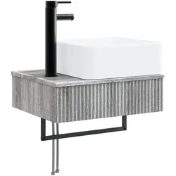 vidaXL, Badmöbelset, Badezimmer-Waschtisch