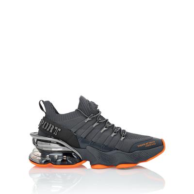 Sneaker PLEIN SPORT "Tiger", Damen, Gr. 35, Normalschaft, grau (10, grau), Schuhe Sneaker