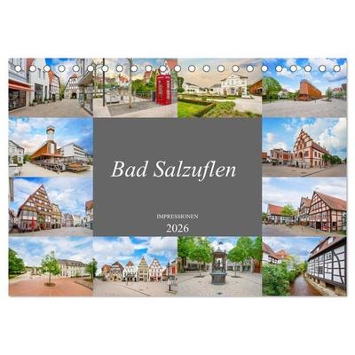 Bad Salzuflen Impressionen (Tischkalender 2026 DIN A5 quer), CALVENDO Monatskalender